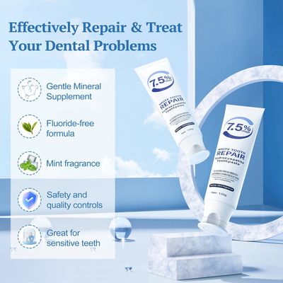 Oral Health Nano Hydroxyapatite Toothpaste Enamel Protection Tooth Strengthening 120g