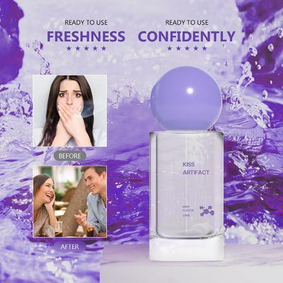 2Pcs Probiotic Oral Spray Alcohol Free Cool Breath Travel Sized 20ml 0.68oz