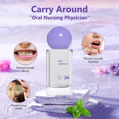 2Pcs Probiotic Oral Spray Alcohol Free Cool Breath Travel Sized 20ml 0.68oz