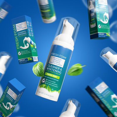 50ml Aligner Cleaner Whitening Foam for Mouth Guard Veneer Fights Bad Breath