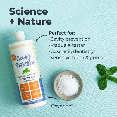 3 Pack Cavity Protection Fluoride Mouthwash ATC Anticavity Mouthwash For Sensitive Teeth