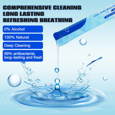 20Pcs Strong Mint Oral Mouthwash Alcohol Free Prevents Cavities TSA Approved