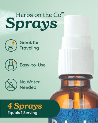 14ml Breath Refresher Certified Organic Herbal Fresh Breath Spray Peppermint