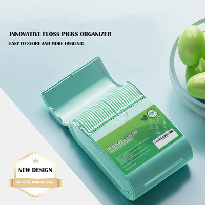 Twin Line Mint Flavor Dental Floss Picks 156 Count Floss Sticks In 3 Portable Case