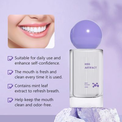 2Pcs Alcohol Free Probiotic Mouth Spray Travel Sized Breath Spray 20ml 0.68floz Custom Label