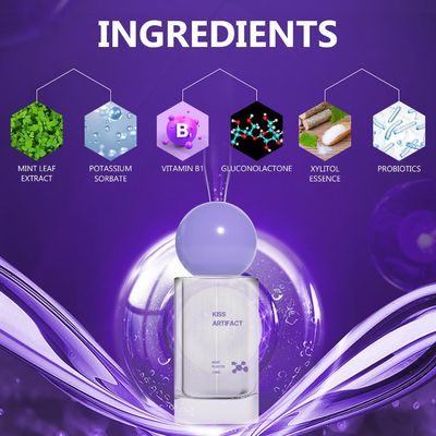 2Pcs Alcohol Free Probiotic Mouth Spray Travel Sized Breath Spray 20ml 0.68floz Custom Label
