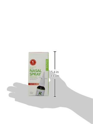 Natural Nasal Spray With Xylitol 1.5 Fl Oz 2 Pack Nose Moisturizer Spray