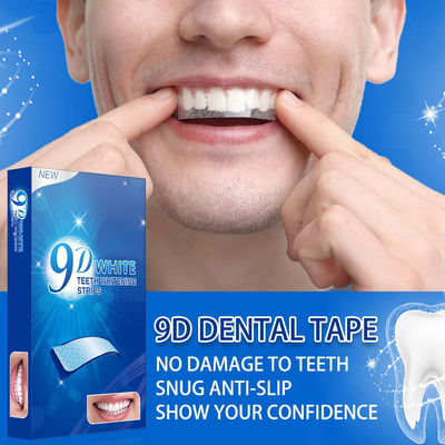 9D Whitening Strips For Sensitive Teeth Professional Enamel Safe Formula 14Pairs 28Strip