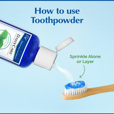 Original Mint Baking Soda Tooth Powder Fluoride Free With Minerals And Essential Oils