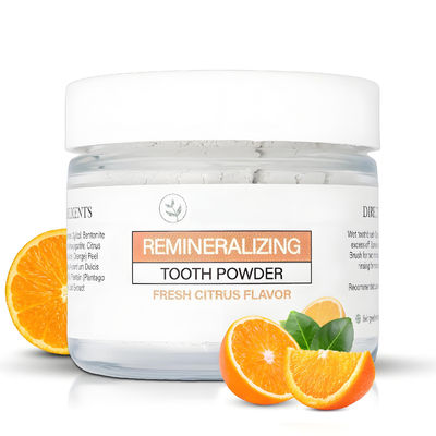 Citrus Hydroxyapatite Remineralizing Tooth Powder Fluoride Free for Kids And Adults