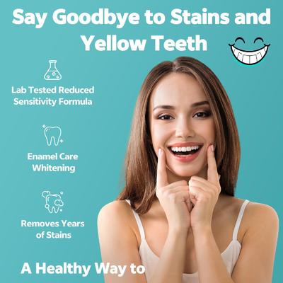 Coconut Tooth Whitening Strips Reduced Sensitivity Formula 28 Strips 14 Full Treatments