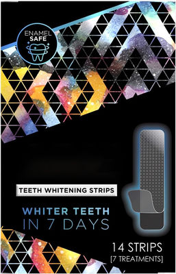 Secure Adhesion Teeth Whitening Strip Kit Smile Amplifier Kit 14 Strips 7 Treatments