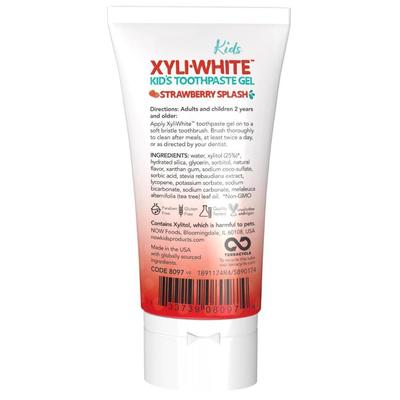 3OZ Foods Solutions Childrens Toothpaste Gel Strawberry Splash Flavor Kid Approved 