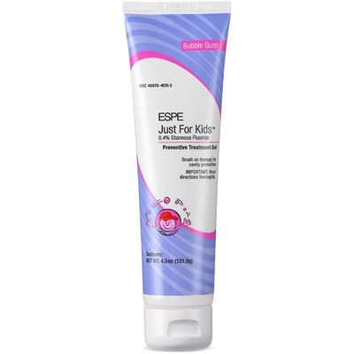 Kids 0.4% Stannous Fluoride Brush On Gel Extra Cavity Protection ADA Approved