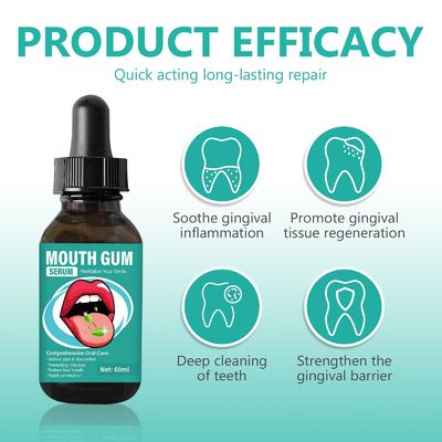 OEM Gum Restore Drops Combats Dry Mouth Halitosis Tonsil Stone Gingivitis Treatment
