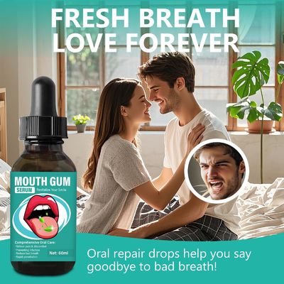 OEM Gum Restore Drops Combats Dry Mouth Halitosis Tonsil Stone Gingivitis Treatment