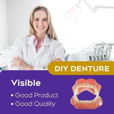 DIY Fake Teeth Repair Kit Missing Teeth Long Or Short Term Denture Solution