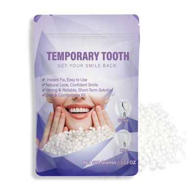 100 Grams Tooth Repair Kit Moldable Beads For Teeth Repair DIY Natural Filling Fake Teeth