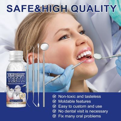 DIY Solution Tooth Filling Repair Kit Fixing The Missing And Broken Moldable Travel Size