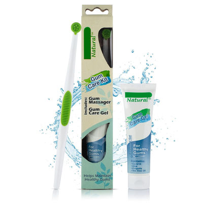 Custom Gum Stimulator Massager And Gel All Natural Gum Care Kit For Healthy Gums