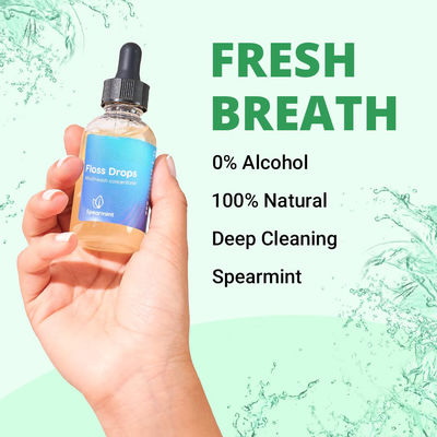 Concentrated Floss Drop Serum 2oz Concentrated Mouth Wash for Water Flosser 
