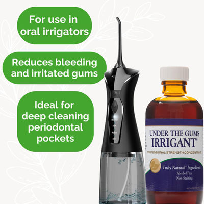 Alcohol Free Gums Irrigant Solution For Oral Irrigators And Water Flossers 45 Day Supply