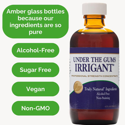 Alcohol Free Gums Irrigant Solution For Oral Irrigators And Water Flossers 45 Day Supply