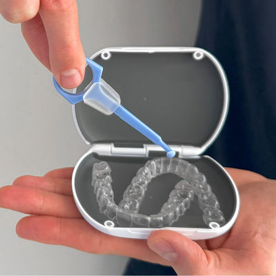 Reusable 2 In 1 Aligner Seating Chewie And Removal Tool BPA Free 2 Pack