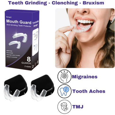 Perfect Fit Teeth Guards To Prevent Grinding 8 Pack Mouth Guard For Grinding Teeth