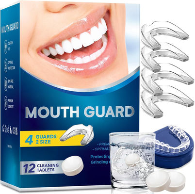 Customizable Anti Grinding Mouth Guard 4 Guards Night Guard For Teeth Grinding