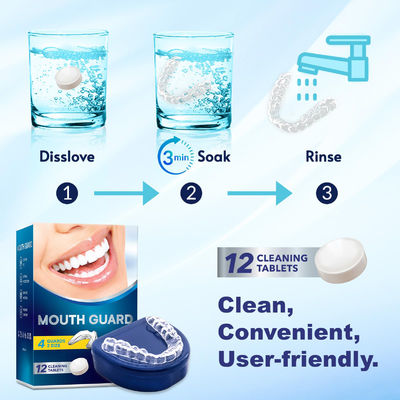 Customizable Anti Grinding Mouth Guard 4 Guards Night Guard For Teeth Grinding