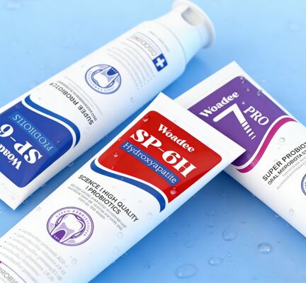 SP-6 Hydroxyapatite Whitening Toothpaste Set - Triple-Action System for Enamel-Safe Fluoride-Free Oral Care