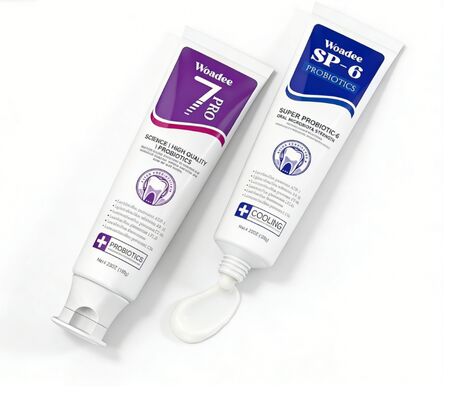 SP-6 Probiotic Whitening Toothpaste with Hydroxyapatite Technology for 24-Hour Fresh Breath and Enamel Remineralization