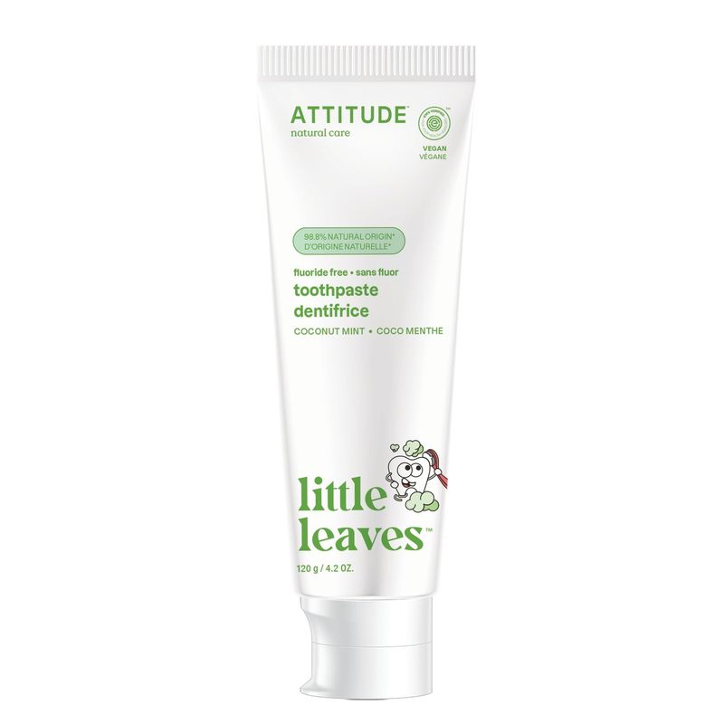 OEM Logo Fluoride Free Toothpaste Sugar Free Coconut And Mint Flavor 4.2 Oz